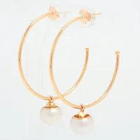 タサキ M/G パール ピアス 750(YG)