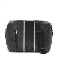 ヴィトン×フラグメントデザイン モノグラムエクリプス アポロ メッセンジャーMM M43411 ブラック