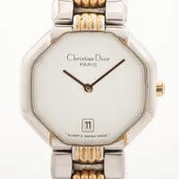 クリスチャンディオール オクタゴン 48.203 SS×GP QZ 白文字盤