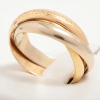 カルティエ トリニティ リング 750(YG×PG×WG) 56