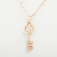 アガット クォーツ ダイヤ ネックレス K10(YG) ABランクの買取 アガット クォーツ ダイヤ ネックレス K10(YG) ABランクの買取