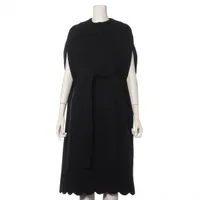 ヨーコチャン ウール コート 36 ネイビー