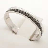 ブシュロン キャトル ブラック リング 750(WG) 63