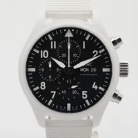 IWC パイロットウォッチ トップガン IW389105 Ti×CE×ラバー AT 黒文字盤 Ａランク