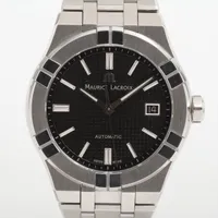 モーリスラクロア アイコン AI6007-SS002-330-1 SS AT 黒文字盤