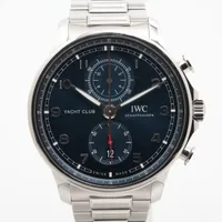 IWC ポルトギーゼ ヨットクラブ IW390701 SS AT 青文字盤 ＡＢランク