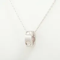 ルイ・ヴィトン パンダンティフ アンプラント ネックレス 750(WG)