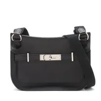 エルメス ジプシエールミニ エバーカラー ブラック シルバー金具