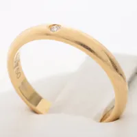 カルティエ ウェディング 1P ダイヤ リング 750(YG) 46