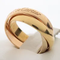 カルティエ トリニティ リング 750(YG×PG×WG) 47