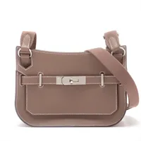 エルメス ジプシエールミニ エバーカラー エトゥープ シルバー金具
