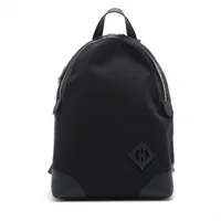 エルメス サック アド オールバック キャンバス×レザー ブラック シルバー金具 ＡＢランク