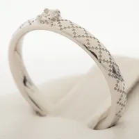 グッチ ディアマンティッシマ ダイヤ リング 750(WG) 9