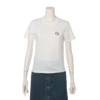 グッチ インターロッキングG コットン Tシャツ S ホワイト