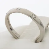 ヴァンクリーフ&アーペル アンフィニエトワール3P ダイヤ リング Pt950 47