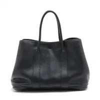 エルメス ガーデンパーティ30 TPM スイフト ブラック シルバー金具