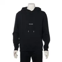 サンローランパリ コットン パーカー 19年 XL ブラック