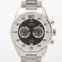 タグホイヤー カレラ キャリバー36 クロノグラフ フライバック CAR2B11.BA0799 SS AT グレー文字盤