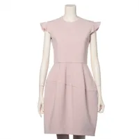 ヨーコチャン ポリエステル×レーヨン ワンピース 38 ピンク