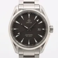 オメガ シーマスター 231.10.39.61.06.001 SS QZ グレー文字盤