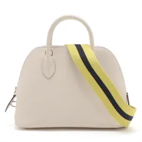 エルメス ボリード1923 25 ヴォーエプソン ナタ シルバー金具 Ａランク