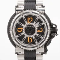 アクアノウティック サブコマンダー SS×ラバー AT 黒文字盤