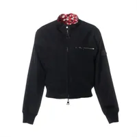 ヴィトン×草間彌生 コットン ジャケット 23SS ブラック×レッド Ａランク