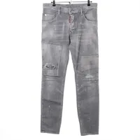 ディースクエアード コットン デニムパンツ 22AW 46 グレー