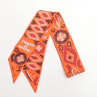 エルメス ツイリー KELLY EN PERLES ケリーアンペルル シルク スカーフ