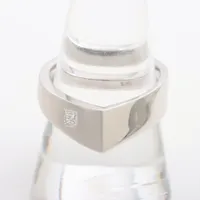 カラッチ ダイヤ サファイア リング Pt900