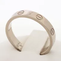 カルティエ ミニラブ リング 750(WG) 59