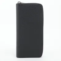 ルイ・ヴィトン タイガ ジッピーウォレットヴェルティカル M30503 ラウンドジップウォレット ノワール
