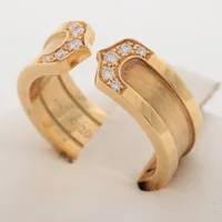 カルティエ C2 ダイヤ リング 750(YG) 48