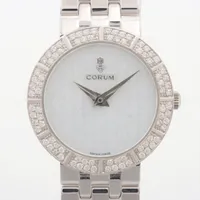 コルム オリンポス WG QZ シェル文字盤