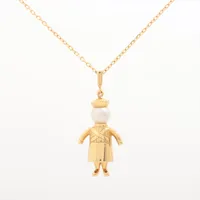 ミキモト パール ネックレス K18(YG) 約5.5mm