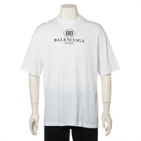 バレンシアガ コットン Tシャツ 18年 XS ホワイト ＡＢランク