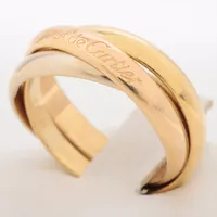 カルティエ トリニティ リング 750(YG×PG×WG) 59