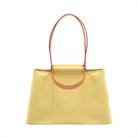 エルメス カバックエラン 39 PM トワルオフィシエ×カーフレザー スフレ×ナチュラル シルバー金具