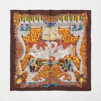 エルメス カレ90 LE PARADIS DU ROY 王の楽園の買取実績価格一覧