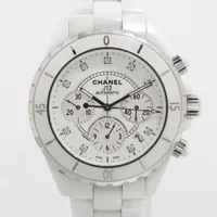 シャネル J12 クロノグラフ H2009 SS×CE AT 白文字盤