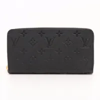 ヴィトン モノグラム アンプラント ジッピーウォレット M61864 ラウンドジップウォレット ノワール