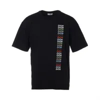 ディオール コットン Tシャツ 24年 ブラック