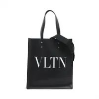 ヴァレンティノガラヴァーニ VLTN レザー 2WAYトートバッグ ブラック ＡＢランク