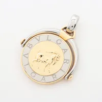 ブルガリ ホロスコープ 山羊座 ネックレストップ 750(YG)×SS