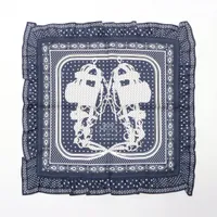 エルメス シルク スカーフ ネイビー ＳＡランク