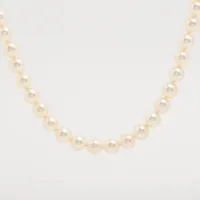 ノンブランド パール ネックレス SV 約8.5mm～9.0mm Ｂランク