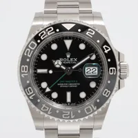 ロレックス GMTマスター Ⅱ 126710GRNR SS AT 黒文字盤