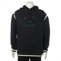 サンローランパリ コットン パーカー 22年 M ブラック