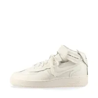 コムデギャルソン×ナイキ AIR FORCE 1 MID レザー ハイカットスニーカー 26cm ホワイト ＡＢランク