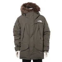 ノースフェイス ANTARCTICA PARKA ナイロン ダウンジャケット XL カーキ ＡＢランク